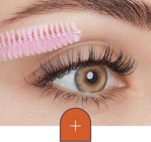 a close up of a persons face